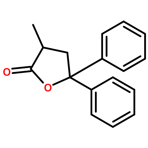 2(3H)-Furanone, dihydro-3-methyl-5,5-diphenyl-