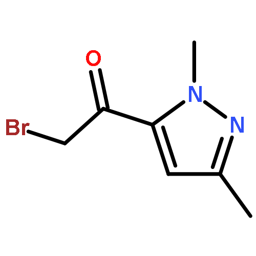 2-Bromo-1-(1,3-dimethyl-1H-pyrazol-5-yl)ethanone