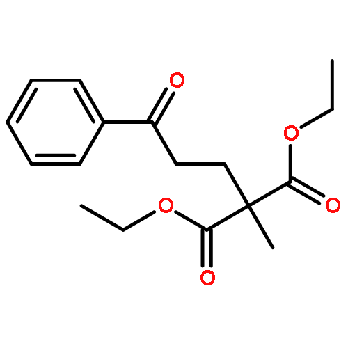 Propanedioic acid, methyl(3-oxo-3-phenylpropyl)-, diethyl ester