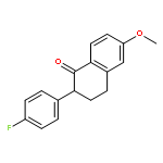 1(2H)-Naphthalenone, 2-(4-fluorophenyl)-3,4-dihydro-6-methoxy-