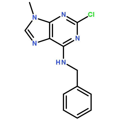 N-Benzyl-2-chloro-9-methyl-9H-purin-6-amine