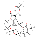 8alpha-tigloyloxyhirsutinolide-13-O-acetate