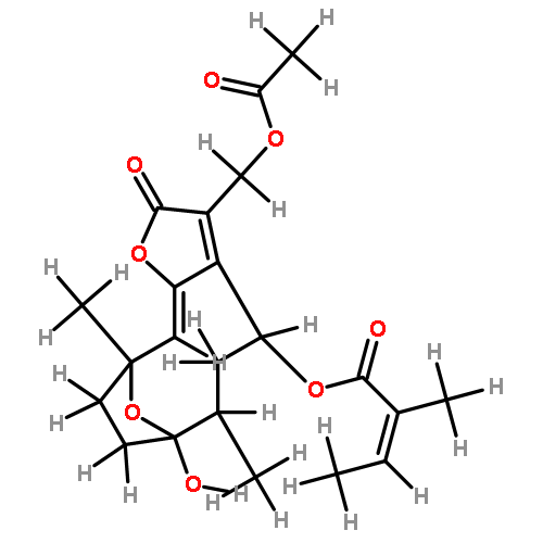 8alpha-tigloyloxyhirsutinolide-13-O-acetate