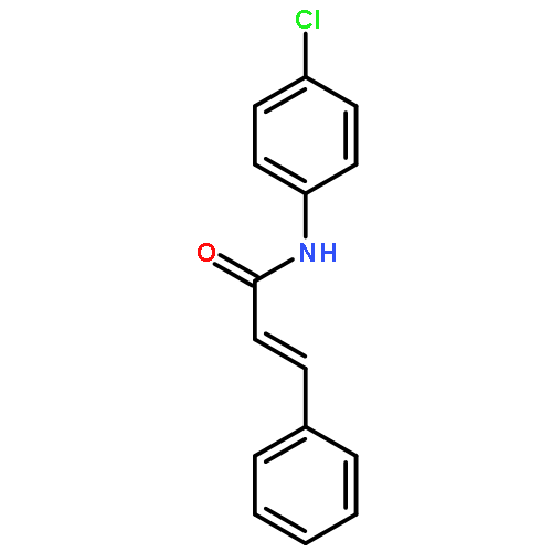 2-Propenamide, N-(4-chlorophenyl)-3-phenyl-, (E)-