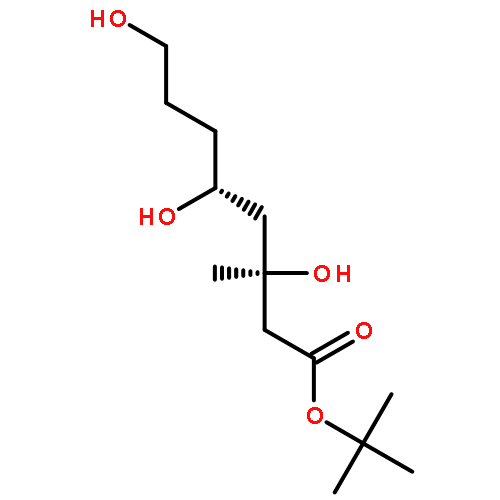 Octanoic acid, 3,5,8-trihydroxy-3-methyl-, 1,1-dimethylethyl ester, (R*,R*)-