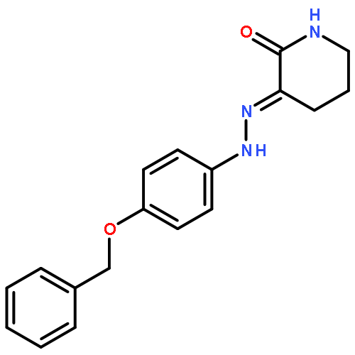 2,3-Piperidinedione, 3-[[4-(phenylmethoxy)phenyl]hydrazone]