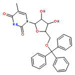 Uridine, 5-methyl-5'-O-(triphenylmethyl)-