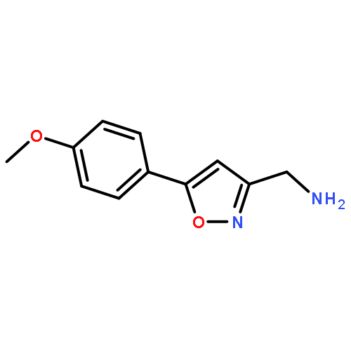 (5-(4-Methoxyphenyl)isoxazol-3-yl)methanamine