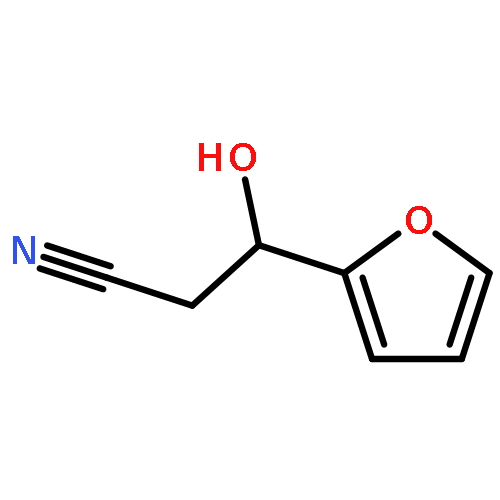 2-Furanpropanenitrile, b-hydroxy-