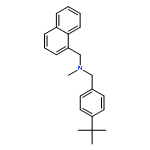 1-(4-TERT-BUTYLPHENYL)-N-METHYL-N-(NAPHTHALEN-1-YLMETHYL)METHANAMINE