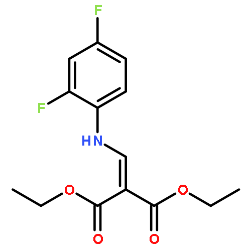 Propanedioic acid, [[(2,4-difluorophenyl)amino]methylene]-, diethylester