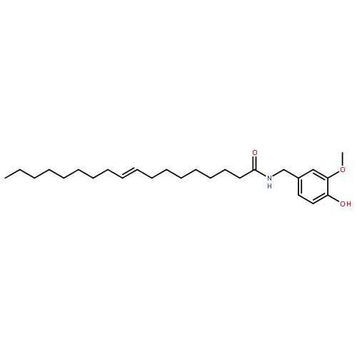 9-Octadecenamide,N-[(4-hydroxy-3-methoxyphenyl)methyl]-