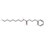 Benzenebutanoic acid, octyl ester