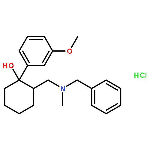 cis-(+/-)-2-[(N-Benzyl-N-methyl)aminomethyl]-1-(3-methoxyphenyl)cyclohexanol, Hydrochloride