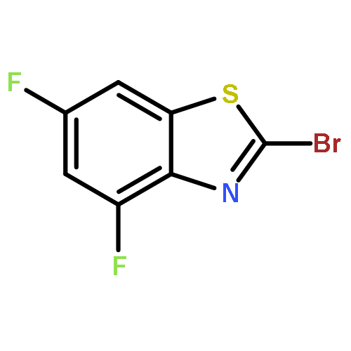 2-Bromo-4,6-difluorobenzothiazole, 97%