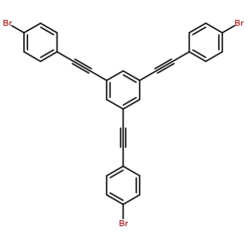 1,3,5-tris((4-bromophenyl)ethynyl)benzene