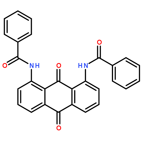 N,N'-(9,10-Dioxo-9,10-dihydroanthracene-1,8-diyl)dibenzamide