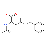 L-Aspartic acid, N-acetyl-, 4-(phenylmethyl) ester