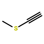 Ethyne, (methylthio)-(9CI)