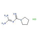 1-Pyrrolidinecarboximidamide,N-(aminoiminomethyl)-, hydrochloride (1:1)