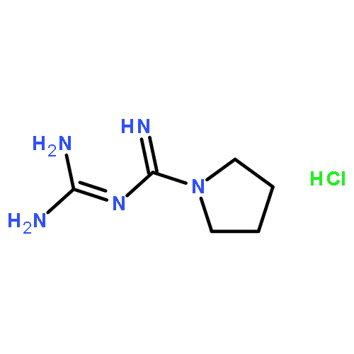 1-Pyrrolidinecarboximidamide,N-(aminoiminomethyl)-, hydrochloride (1:1)