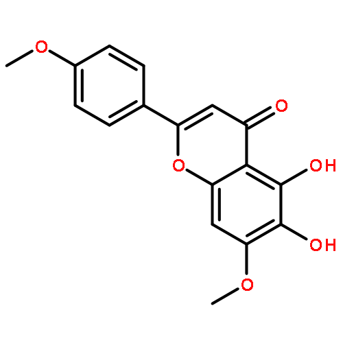 5,6-dihydroxy-7-methoxy-2-(4-methoxyphenyl)-4H-chromen-4-one