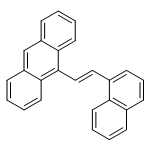 Anthracene, 9-[(1E)-2-(1-naphthalenyl)ethenyl]-