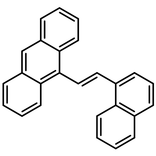 Anthracene, 9-[(1E)-2-(1-naphthalenyl)ethenyl]-