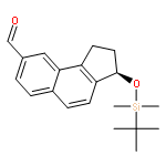 1H-Benz[e]indene-8-carboxaldehyde, 3-[[(1,1-dimethylethyl)dimethylsilyl]oxy]-2,3-dihydro-, (R)-