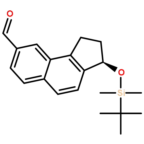 1H-Benz[e]indene-8-carboxaldehyde, 3-[[(1,1-dimethylethyl)dimethylsilyl]oxy]-2,3-dihydro-, (R)-