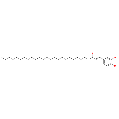 Tricosyl 3-(4-hydroxy-3-methoxyphenyl)prop-2-enoate