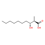 Decanoic acid, 3-hydroxy-2-methyl-, (R*,R*)-