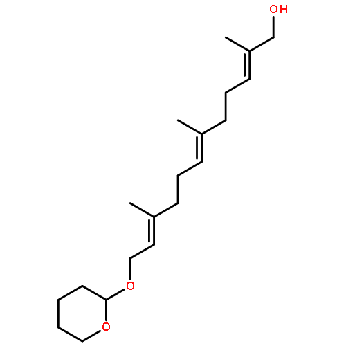 2,6,10-Dodecatrien-1-ol, 2,6,10-trimethyl-12-[(tetrahydro-2H-pyran-2-yl)oxy]-, (E,E,E)-