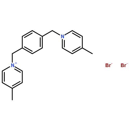 1,1'-(benzene-1,4-diyldimethanediyl)bis(4-methylpyridinium) dibromide