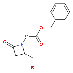 2-Azetidinone, 4-(bromomethyl)-1-[[(phenylmethoxy)carbonyl]oxy]-