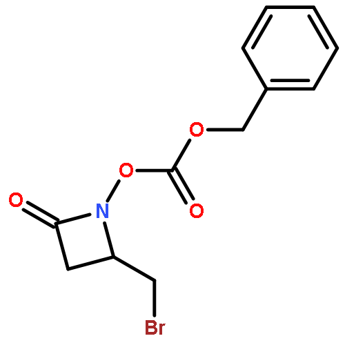 2-Azetidinone, 4-(bromomethyl)-1-[[(phenylmethoxy)carbonyl]oxy]-