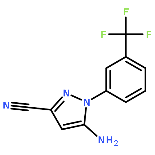 5-amino-1-[3-(trifluoromethyl)phenyl]-1h-pyrazole-3-carbonitrile