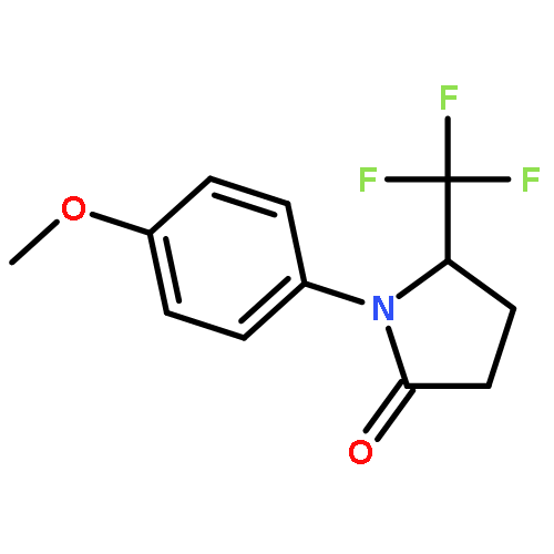 1-(4-Methoxyphenyl)-5-(trifluoromethyl)pyrrolidin-2-one