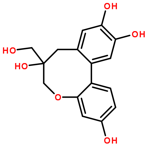 (7S)-3,7,10,11-Tetrahydroxy-7,8-dihydro-6H-dibenzo[b,d]oxocin-7-methanol