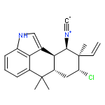 Naphth[1,2,3-cd]indole,8-chloro-9-ethenyl-2,6,6a,7,8,9,10,10a-octahydro-10-isocyano-6,6,9-trimethyl-,(6aS,8R,9R,10R,10aS)-