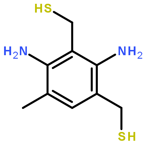 1,3-Benzenediamine, 4-methyl-2,6-bis(methylthio)-