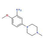 2-methoxy-5-(4-methyl-1-piperazinyl)-Benzenamine