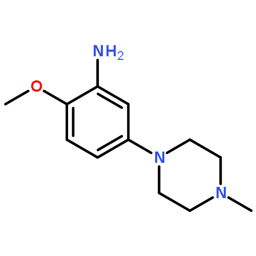 2-methoxy-5-(4-methyl-1-piperazinyl)-Benzenamine