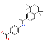 4-[(5,5,8,8-TETRAMETHYL-6,7-DIHYDRONAPHTHALENE-2-CARBONYL)AMINO]BENZOIC ACID