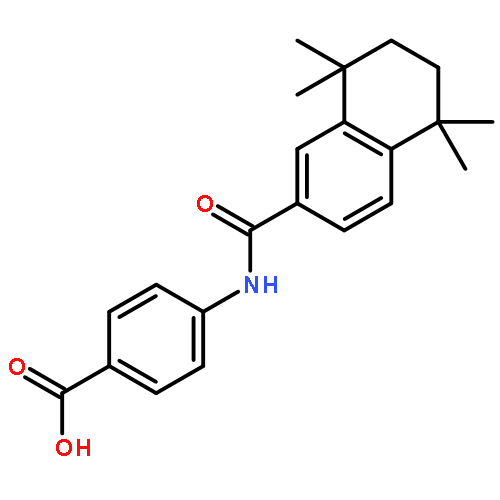 4-[(5,5,8,8-TETRAMETHYL-6,7-DIHYDRONAPHTHALENE-2-CARBONYL)AMINO]BENZOIC ACID