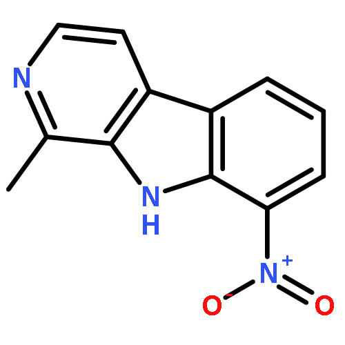 9H-Pyrido[3,4-b]indole,1-methyl-8-nitro-