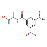 D-Alanine, N-(3,5-dinitrobenzoyl)-