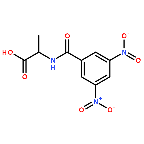 D-Alanine, N-(3,5-dinitrobenzoyl)-