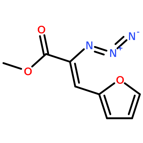 2-Propenoic acid, 2-azido-3-(2-furanyl)-, methyl ester, (Z)-