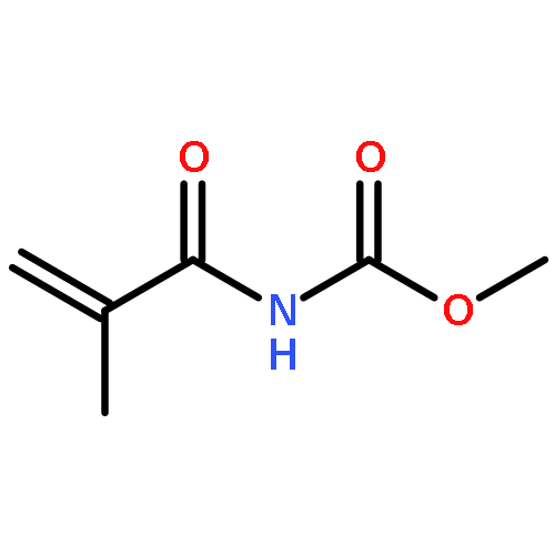 Carbamic acid, (2-methyl-1-oxo-2-propenyl)-, methyl ester